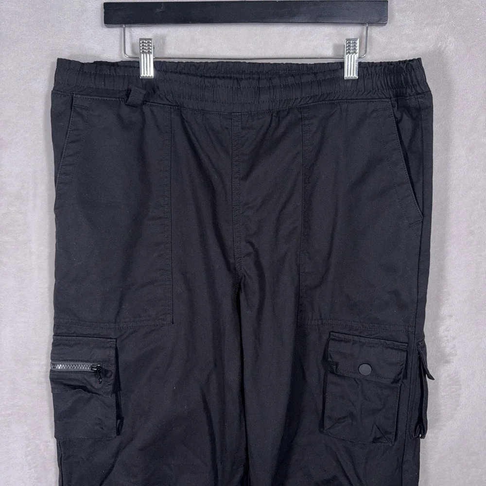 Billionaire Boys Club Cargo Pants Mens XL Black Utility Techwear Streetwear Y2K